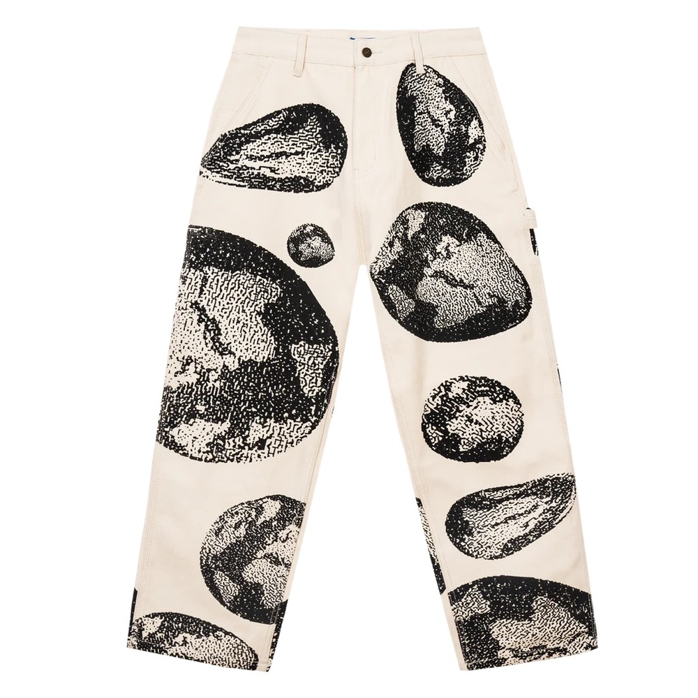 Mens Market Bitmap Carpenter Pants